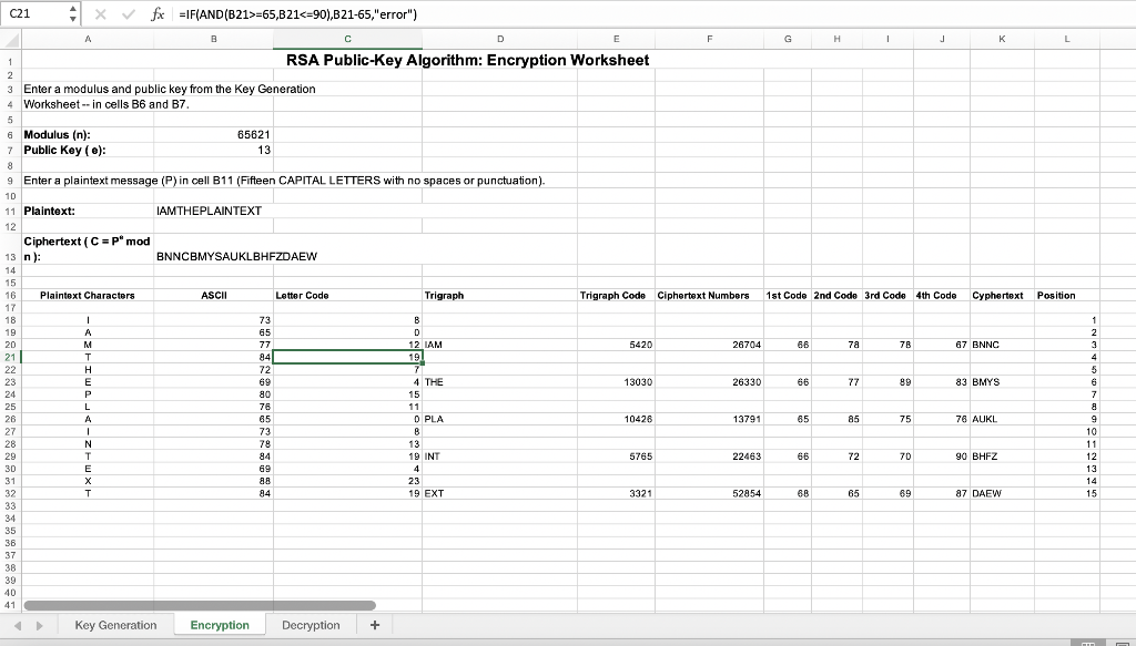 experience with RSA algorithm and the RSA key generation process. Overview: Public-Key