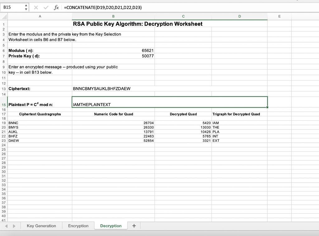 Cryptographic Algorithm (Asymmetric) and RSA In symmetric encryption, a single key is