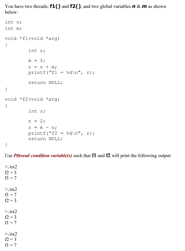  what is the solution to this C program problem? I don't
