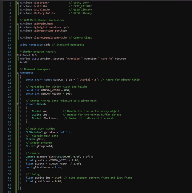 I need help in this to view a cube. when I run