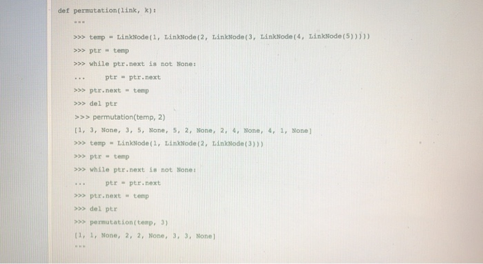 For example, the permutation p (1,2,3,4,5) can be considered as a mapping
