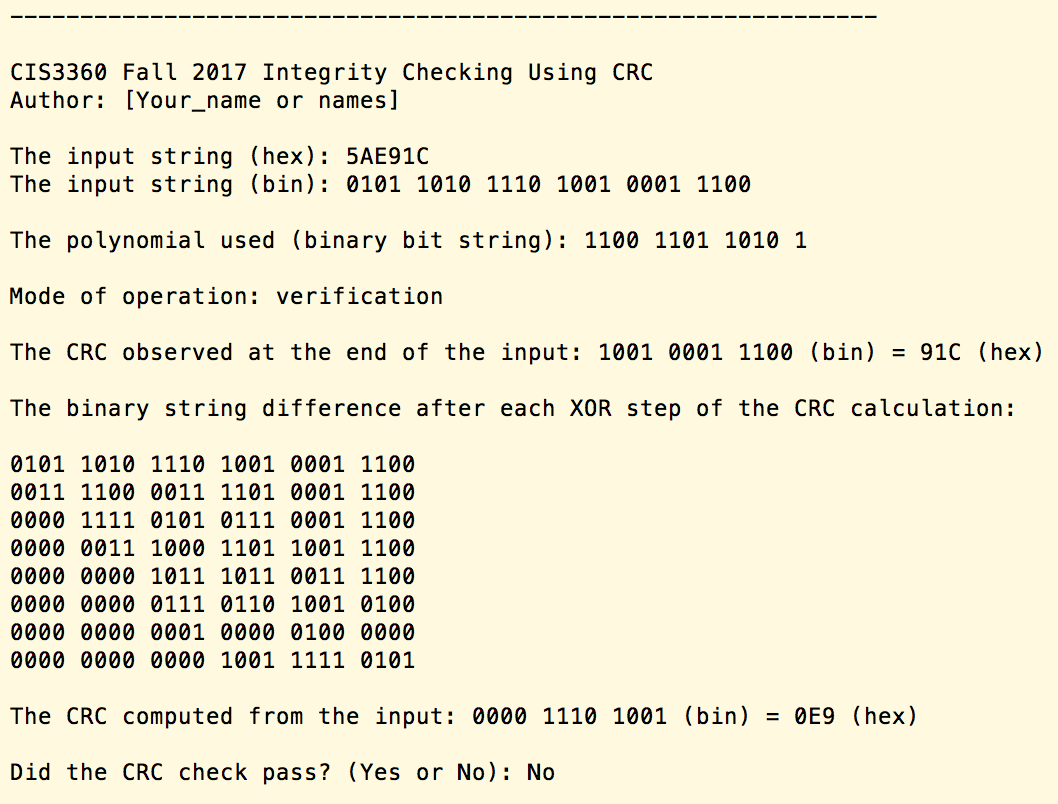 will interpret the last 3 hex characters of an input string as