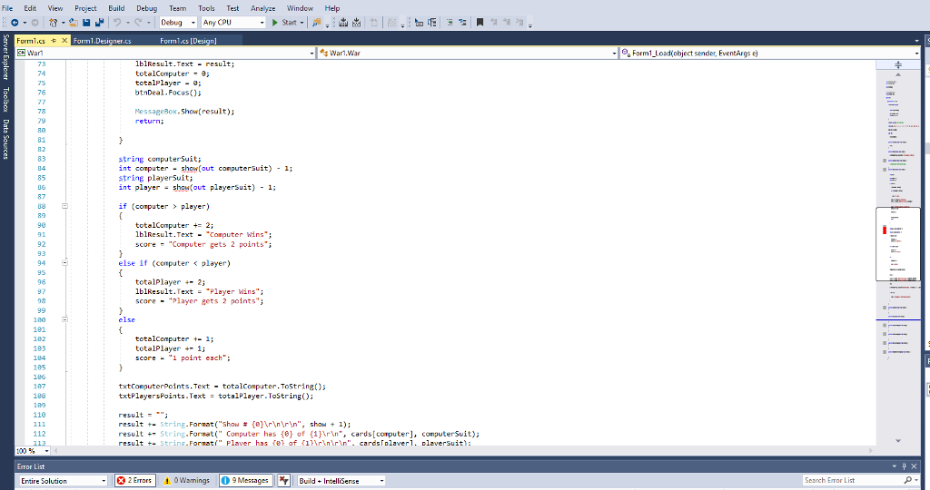 and use visual studio 2017 also form. Also, I have contains all