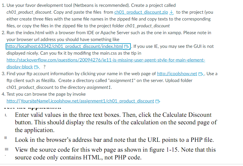 Use your favor development tool (Netbeans is recommended). Create a project called