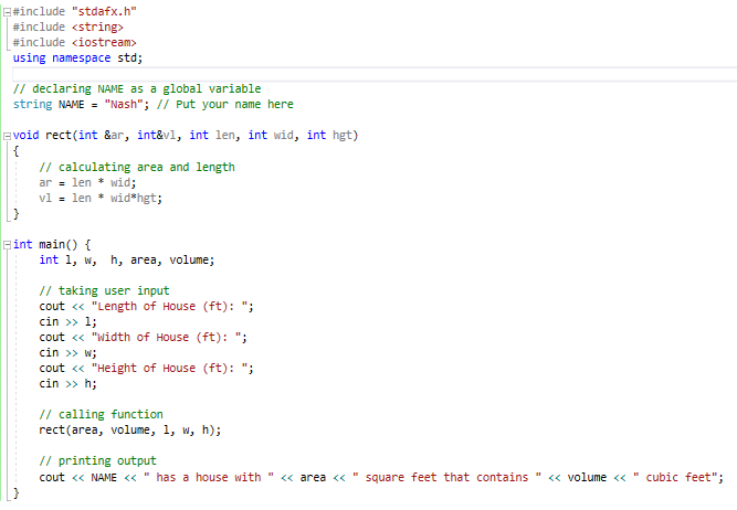 Can someone show me what the memory and run-time stack would look
