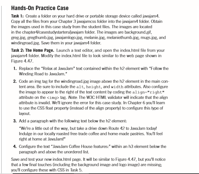 is the book i am using and it is Case Study Chapter