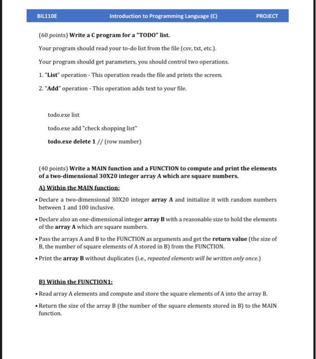 please make this in C language because when I wrote your answer