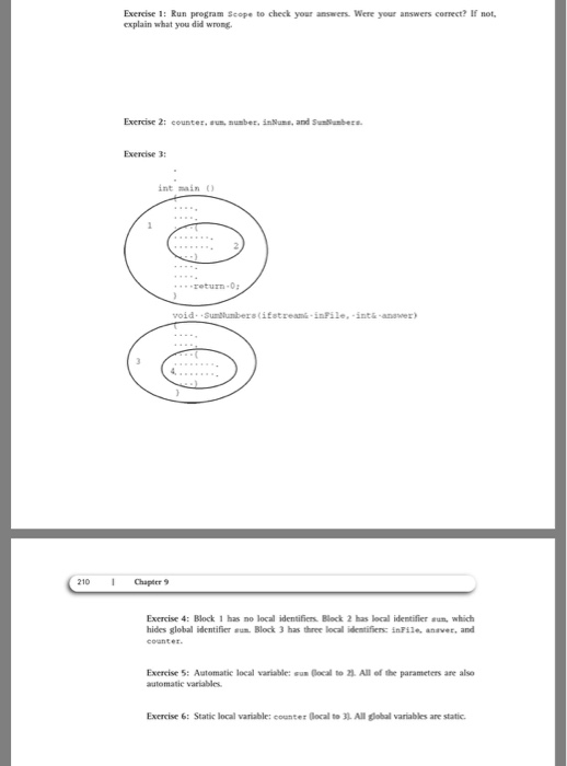  C++ // Program Scope demonstrates scope rules and lifetime // classes.