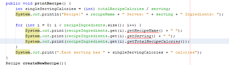 In your final project, you will create a program that will help