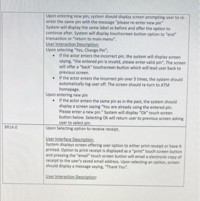 to create a system that provides ATM users the ability to withdraw