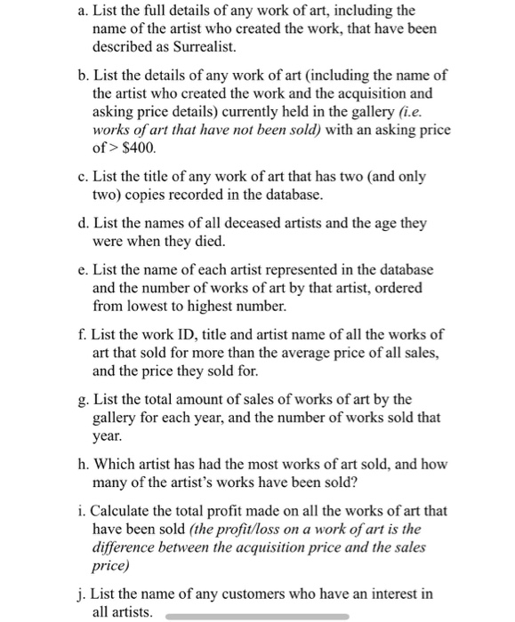 LASTNAME NOT NULL CHAR(25) FIRSTNAME NOT NULL CHAR(25) NATIONALITY CHAR(30) DATEOFBIRTH NUMBER