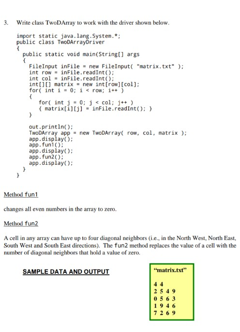 I need help with this: Here's the copy-pastable code: import static java.lang.System.*;