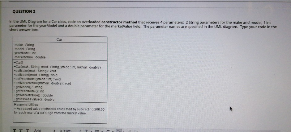 Java code Pls as soon as you can QUESTION 2 In the