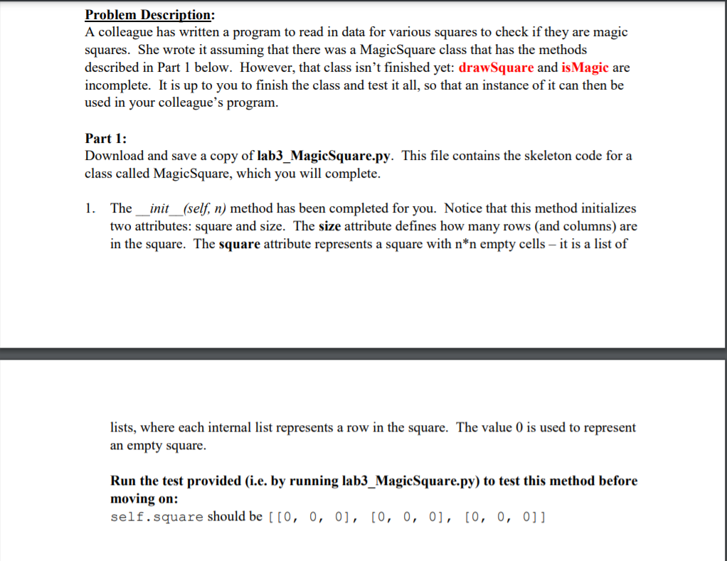  Problem Description: A colleague has written a program to read in