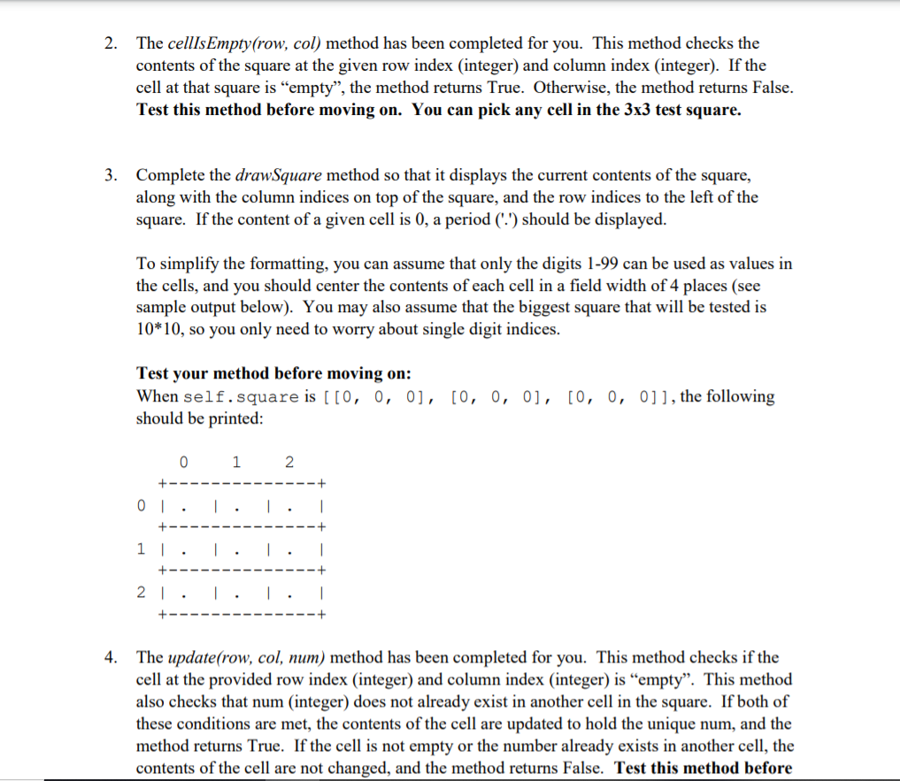 data for various squares to check if they are magic squares. She