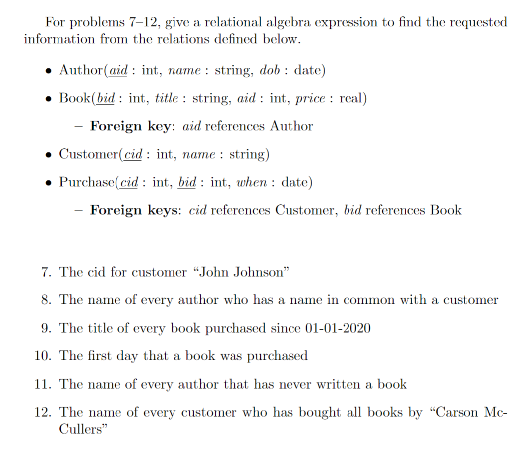  Just use * as the database name. For problems 712, give