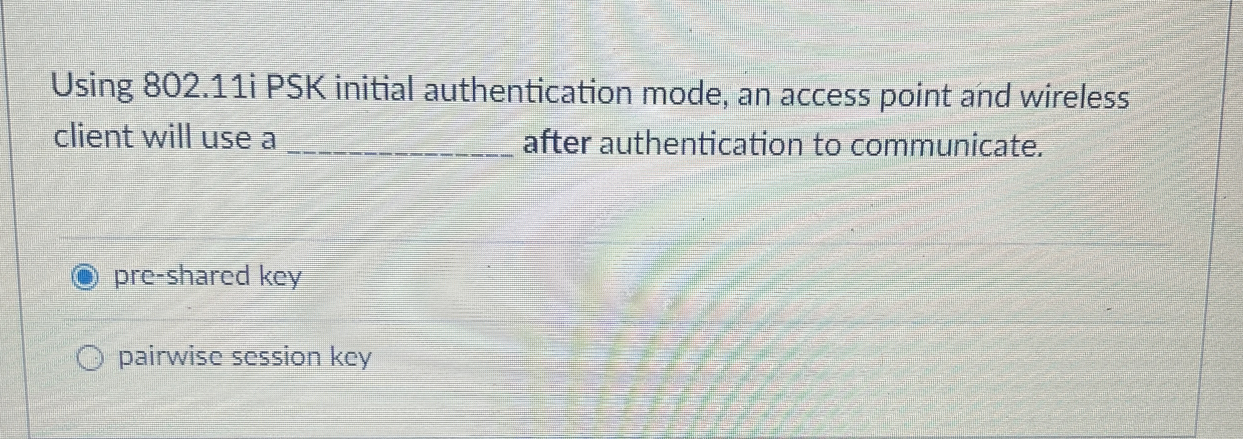  q, is a technique for preventing two wireless stations from interfering