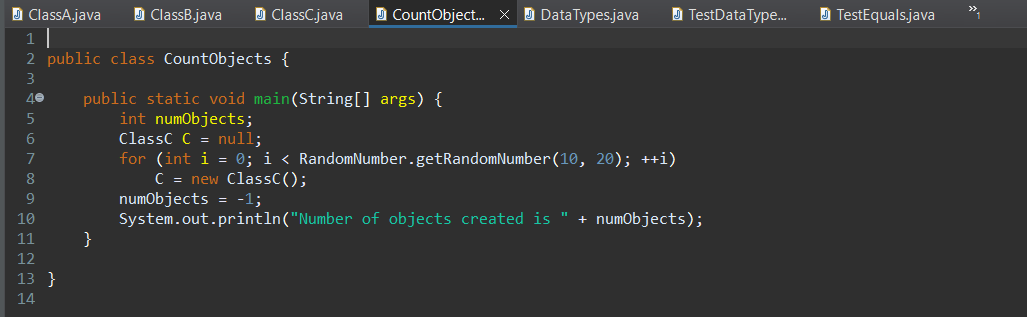 the method returns the value false otherwise. Do not try to access