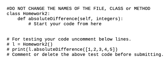 .py file Please explain the solution. Thanks. You will write a code