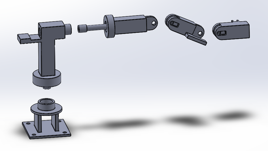  Ground: 70 gr, Link1: 135 gr, link 2: 57 gr, link3: