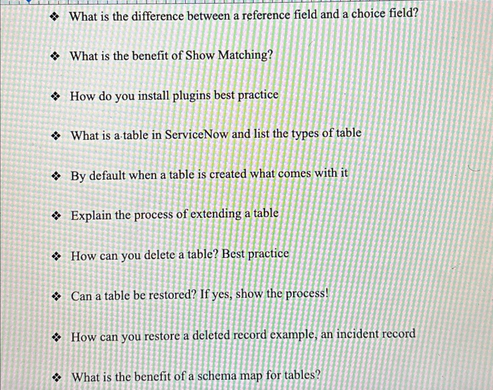  What is the difference between a reference field and a choice