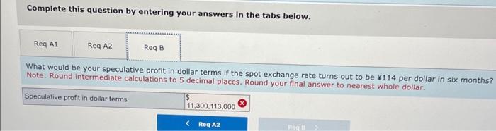 rate will be k112 per dollar in six months based on your