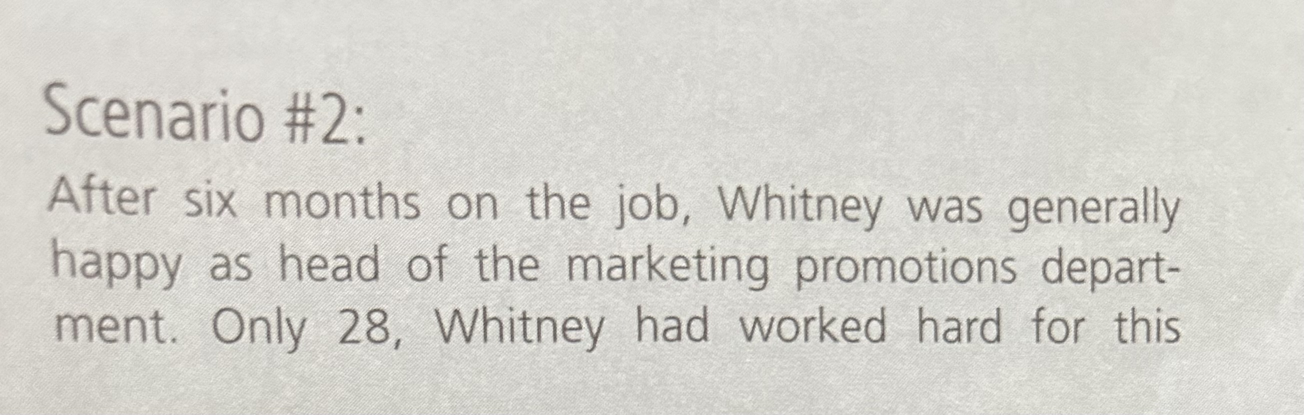feedback he received from his friends said not to worry about it.