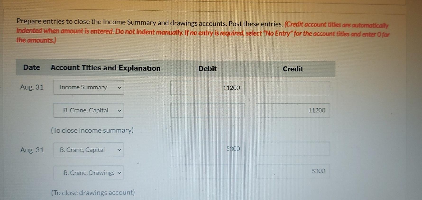 Aug. 1 Bal. 9,000 Aug. 15 3,100 10 2,200 25 3,400 Aug.