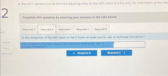  2 pints eBook Print References e. Record in general journal form