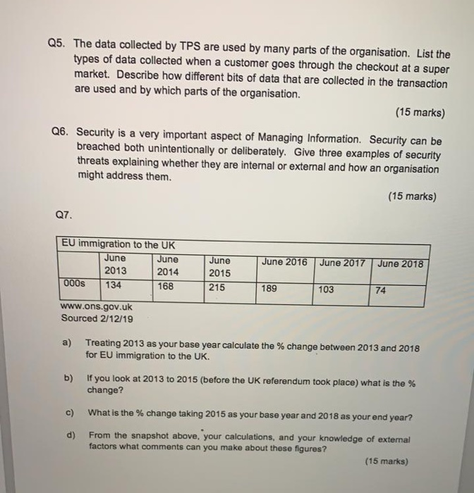 questions. Q1. Use examples to show how different groups of stakeholders will