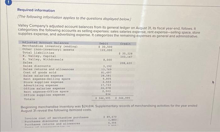 please answer all organize work welly into a table as depicted and