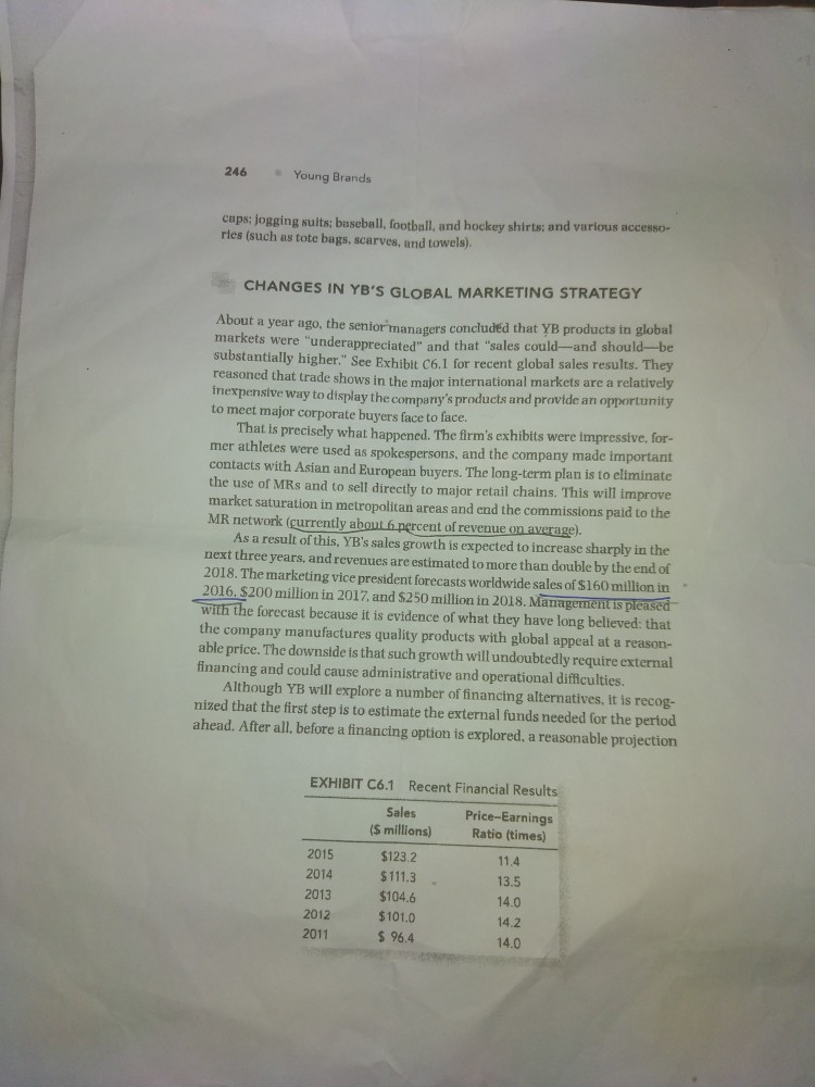 2016 average collection period ? (b) Predict the 2016 level of receivables.