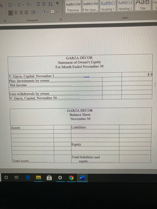 Heading 1 Heading 2 Subt Title Paragraph Styles 2) From the information