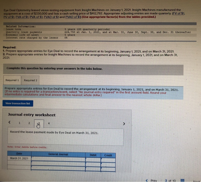 $330.000 and lists a cash selling price of $412,792. Appropriate adjusting entries