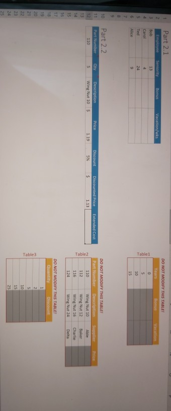 choose On the VLOOKUP worksheet, you are allowed to select the lookup