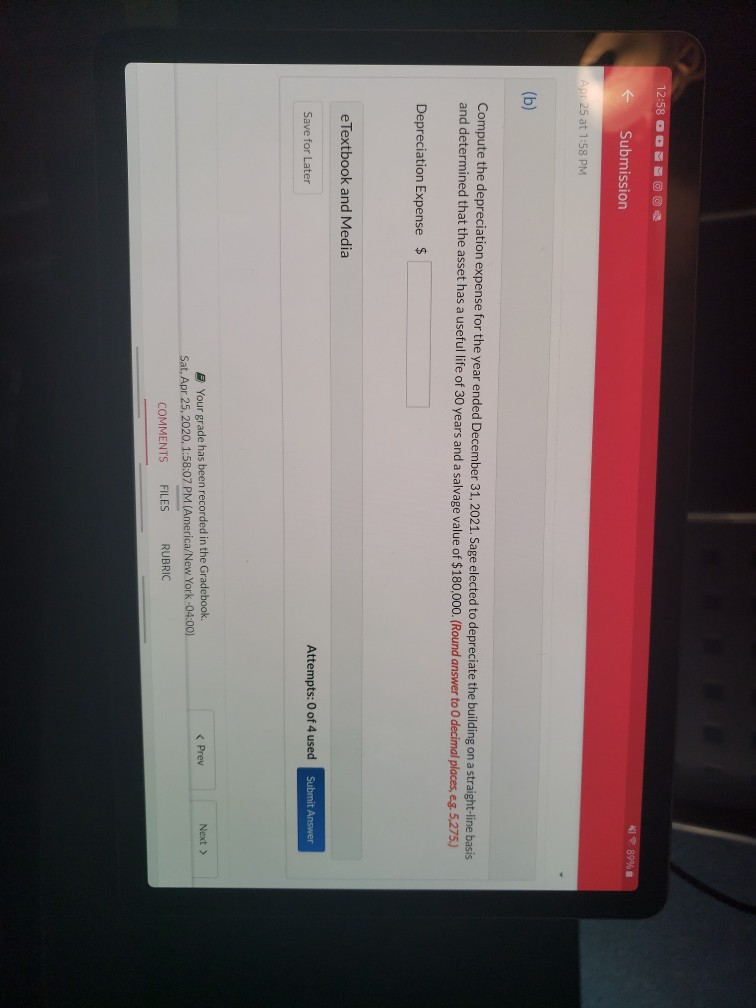 1:58:07 PM (America/New York-04:00) 0/7 Question 9 View Policies Show Attempt History