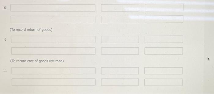 system. (List all debit entries before credit entries. Credit account titles are