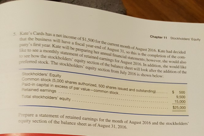 of the Serial Problem: Kate's Cards from Chapters I through 10 Kate's