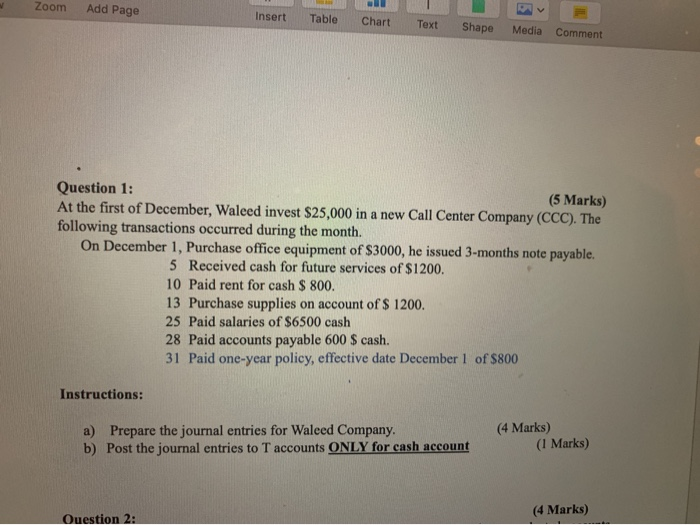  Zoom Add Page Insert Table Chart Text Shape Media Comment Question