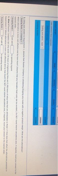 of rug shampooers. Model 1 is the basic model rented through hardware