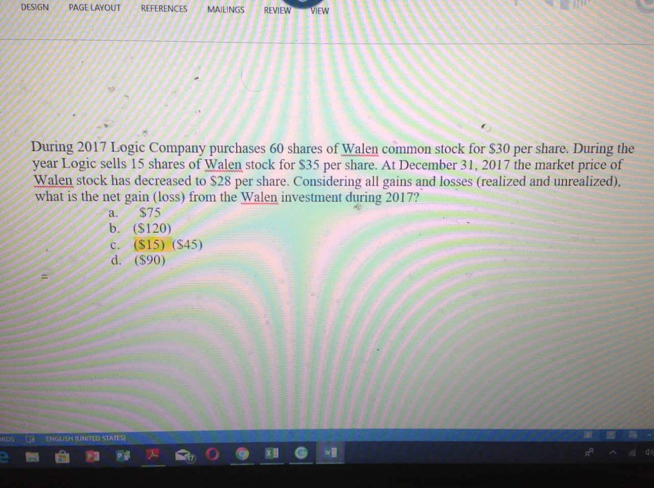  Can someone help me with this question please? I know the