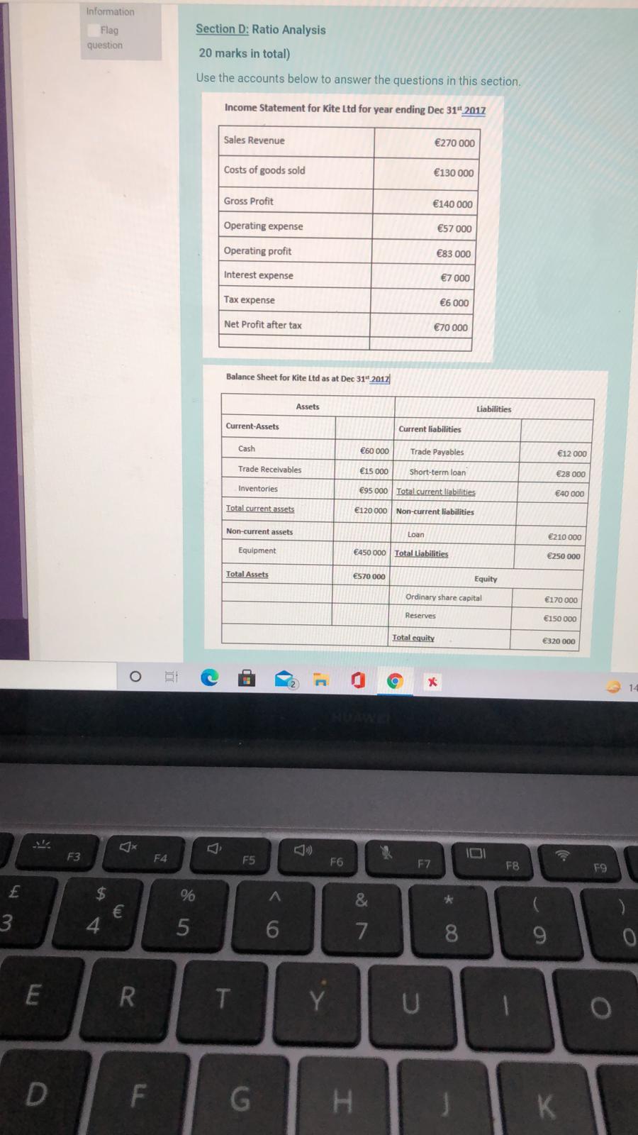 I III Net Profit percentage Return on Capital Employed Trade Payables payment