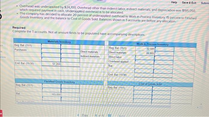 $113,600 were purchased during the month, and the balance in the Materials