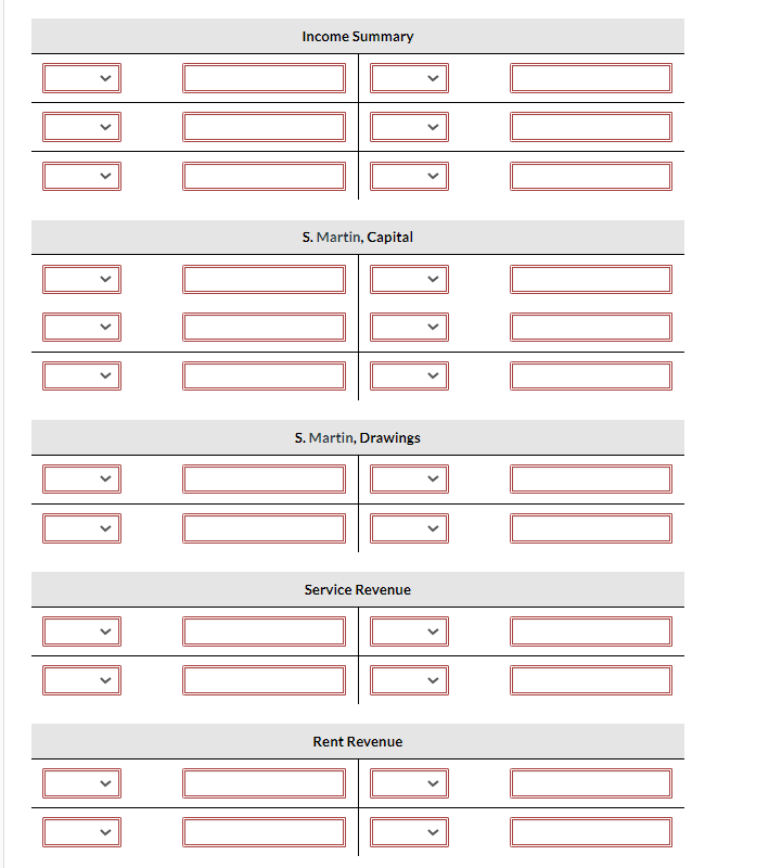 indented when amount is entered. Do not indent manually. If no entry