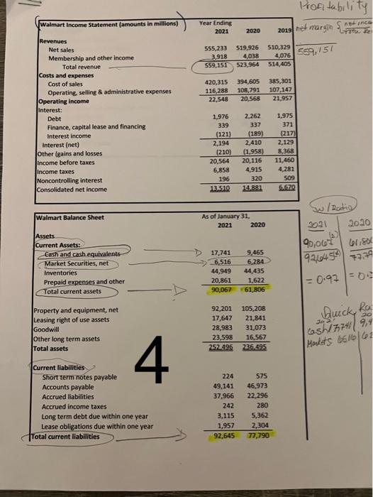 Week 14 module. There are two tabs in the spreadsheet labeled Waimart