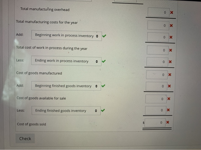 for 2016 for Bourne Manufacturing Company Administrative salaries (non-factory) $105,000 Administrative rent