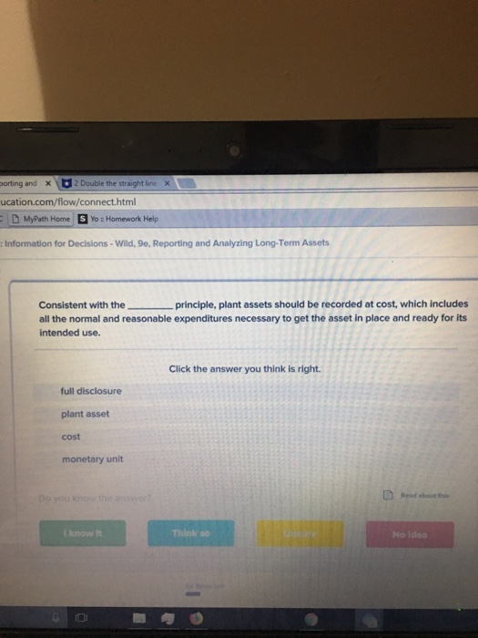 or scrap value, Is an estimate of the asset's value at the