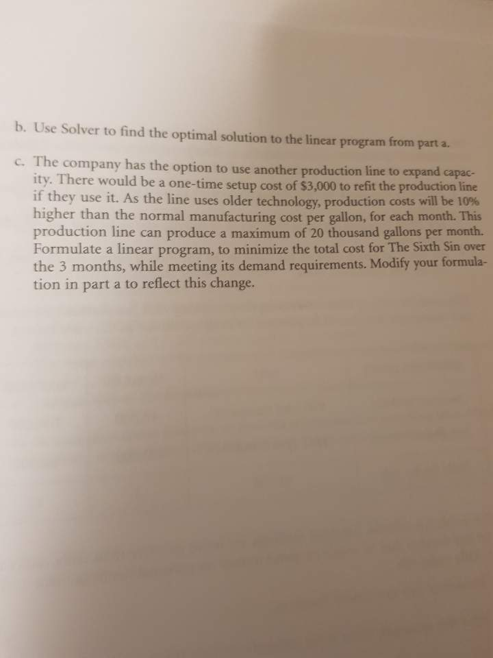 for the optimal solution, but also clearly state what the optimal value