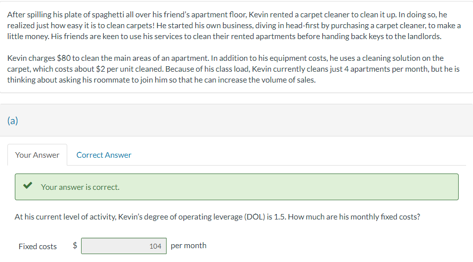 Need help with c) for c1) and c2)??? Your answer is correct.