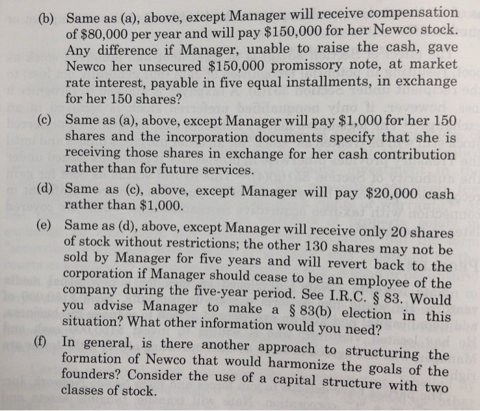 media venture. He would like to form a start-up company, raise $150,000